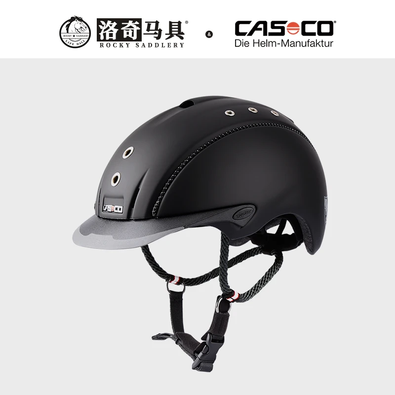 德国Casco-Mistrall马术头盔 英式竞赛头盔 透气安全  8101183