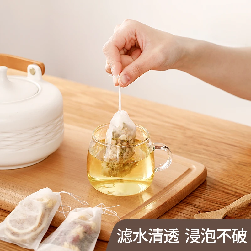 FaSoLa玉米纤维茶包袋一次性泡茶袋茶叶过滤袋冷泡水果茶包卤料包