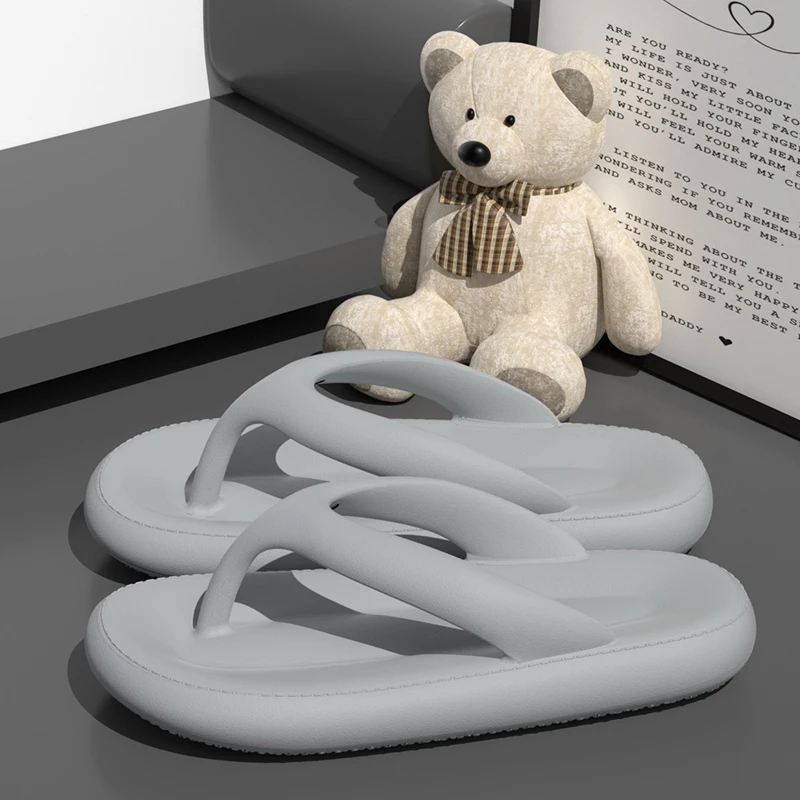 酷如意人字拖鞋男夏季情侣居家浴室防滑防臭外穿软底夹脚人字拖女