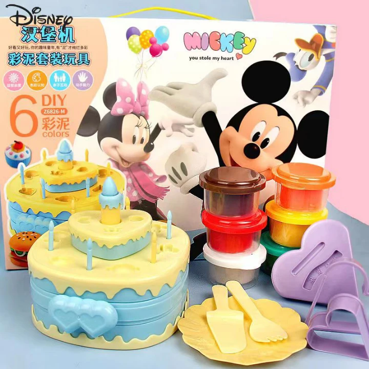 Disney/迪士尼彩泥套装玩具汉堡机