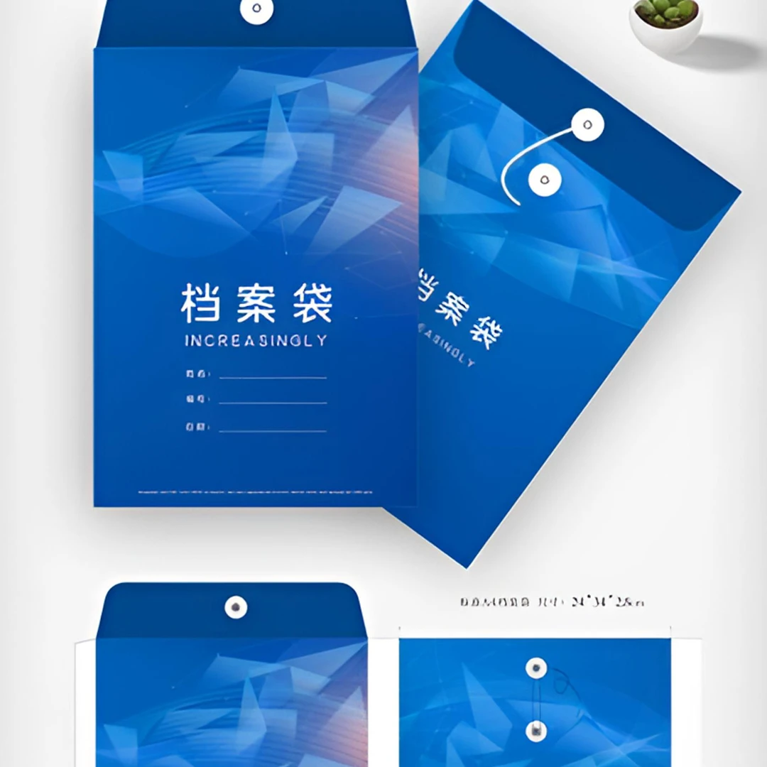 防霉防潮加厚资料袋三