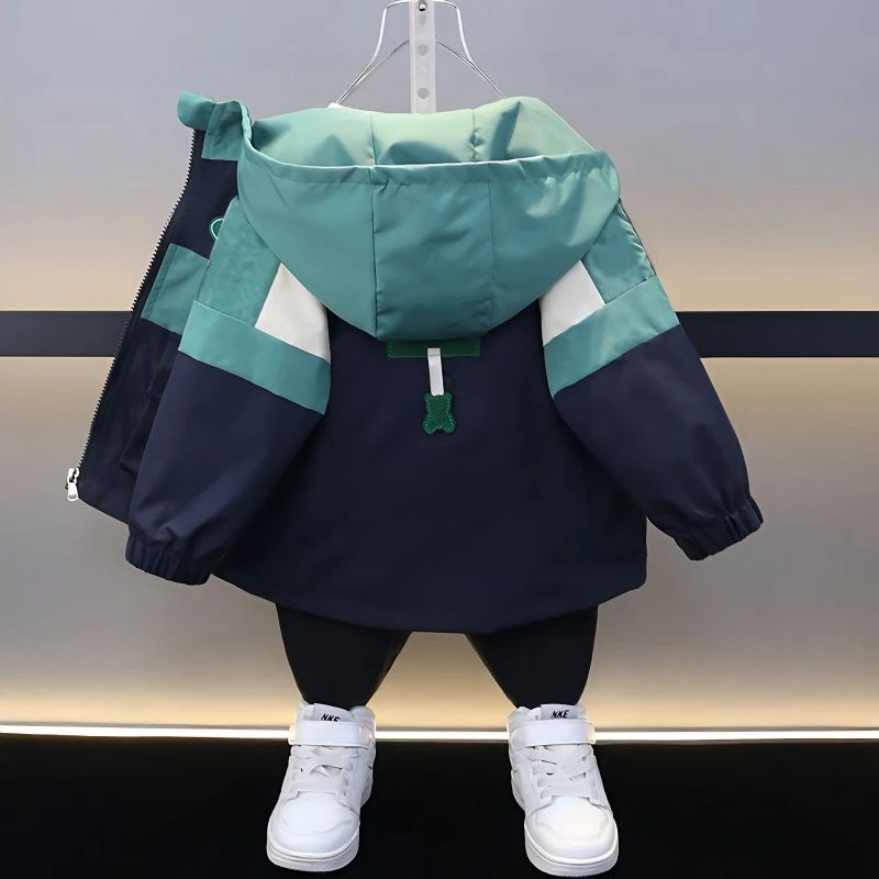 儿童春款外套洋气2024新款宝宝春秋上衣小童潮流童装男童春装衣服