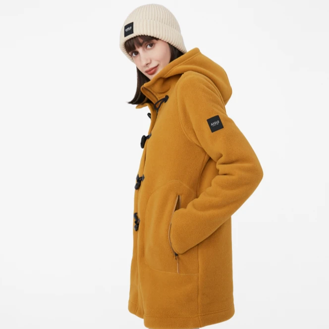 AIGLE艾高科技面料防泼水保暖户外加厚抓绒N550