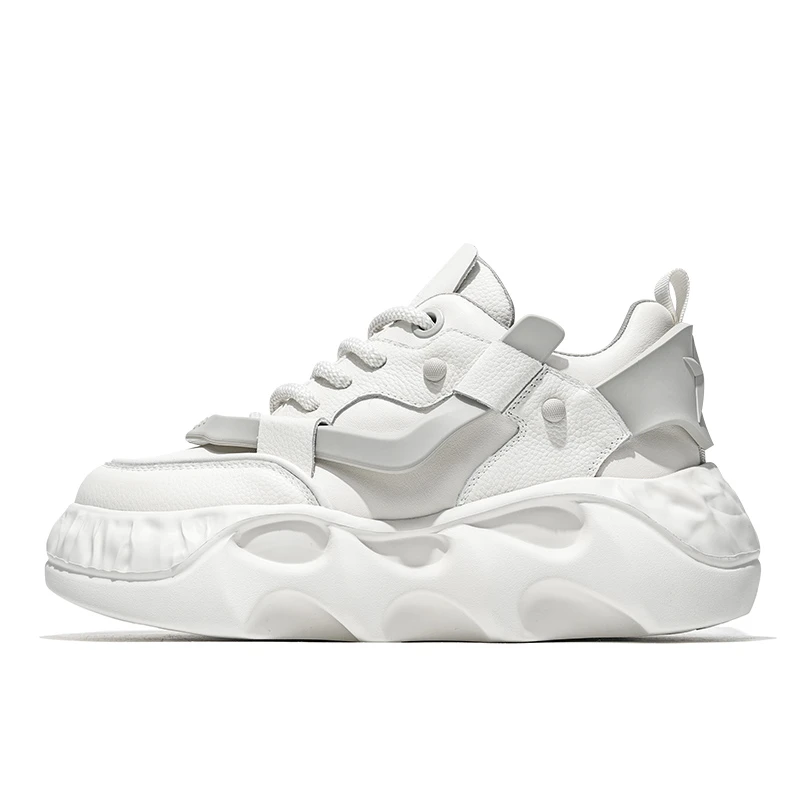 【夏季新款】潮鞋厚底面包风时尚休闲老爹鞋设计感百搭书然星男鞋