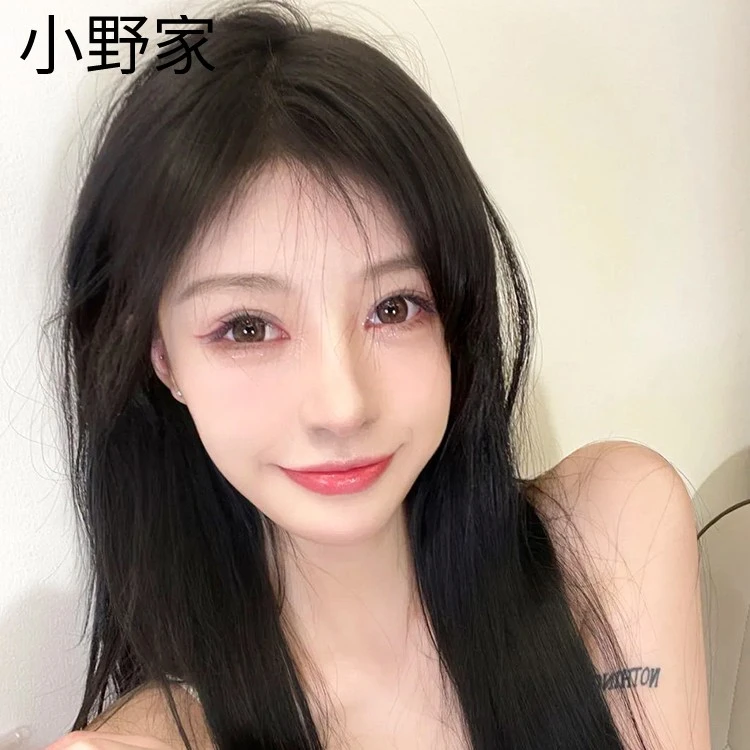 假发女长发轻薄手织蕾丝头皮隐形无痕气质黑全真发黑长直全头套