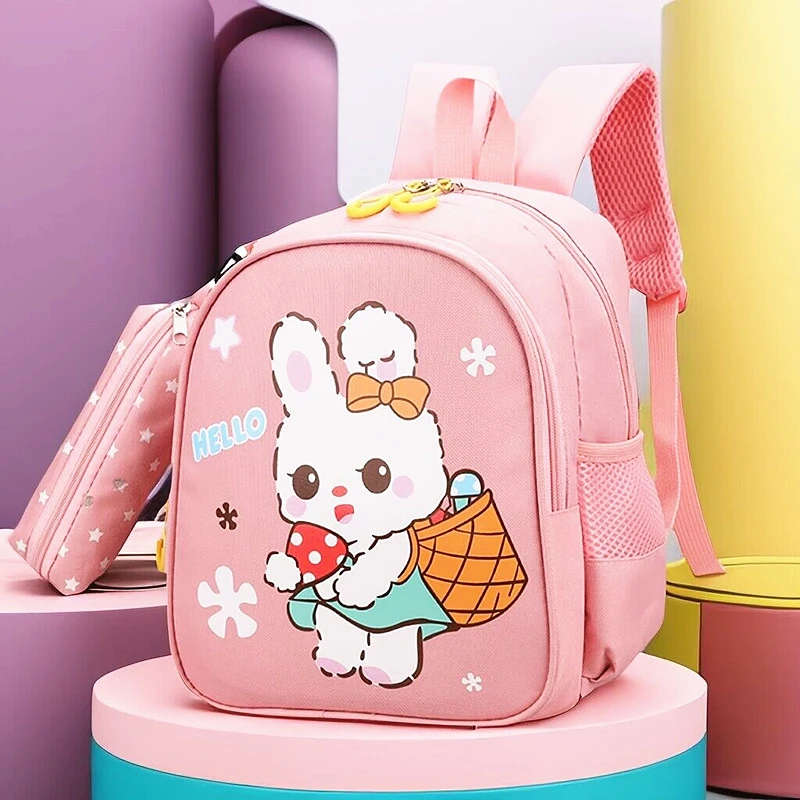 幼儿园儿书包女孩大中小班3-6岁宝宝女童韩版儿童可爱超轻双肩包