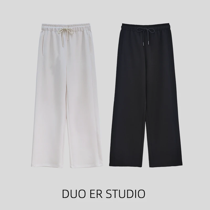 【朵儿studio】“春秋版满分裤” 贼拉显瘦舒服！修腿型~直筒裤 D506