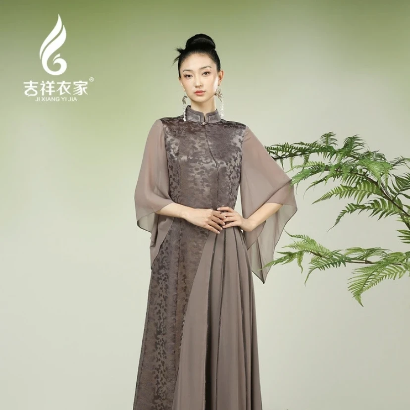 JIXIANGYIJIA/吉祥衣家【彼美人兮 】 连衣裙942236498