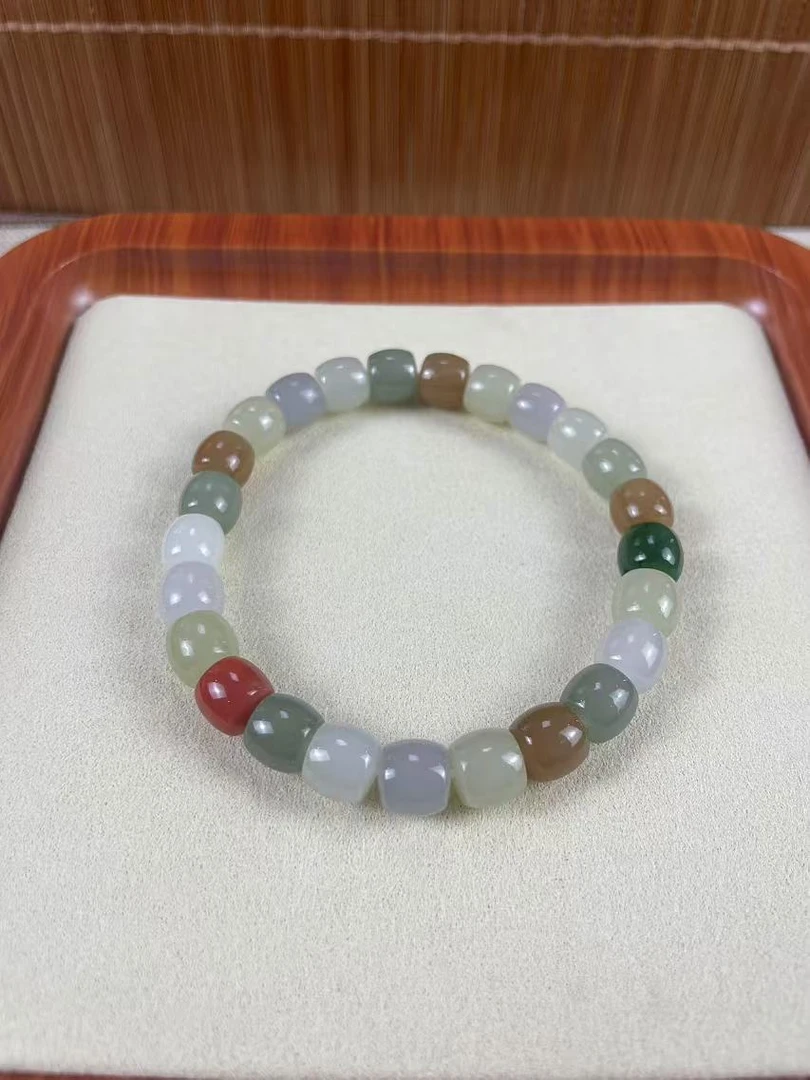 和田玉多宝老型珠手串【拍一发一多样性发货】时尚