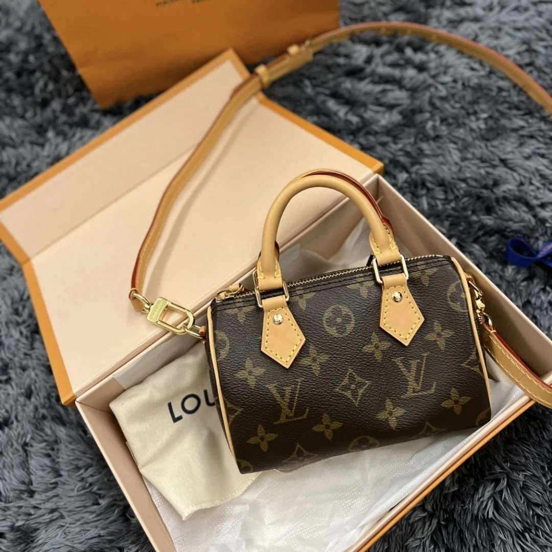 99新 LouisVuitton/路易威登 安琳/speedy nano/ 公价14300