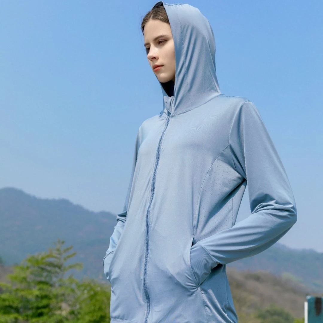 【拍一发五】UPF50+夏季防晒衣男女同款连帽薄款户外运动防紫外线