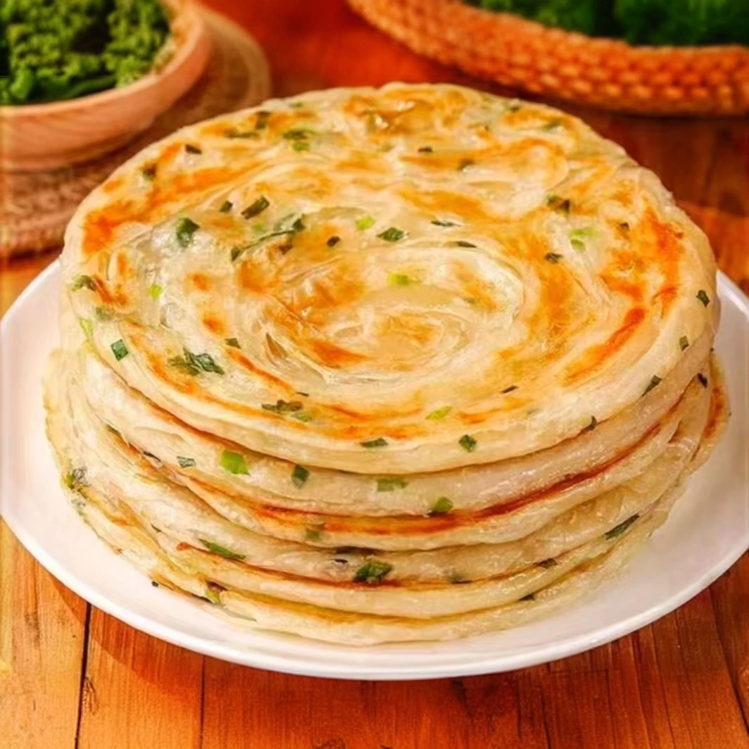 【到手30片】老上海葱香味手抓饼面皮正宗懒人早餐半成品煎饼速冻