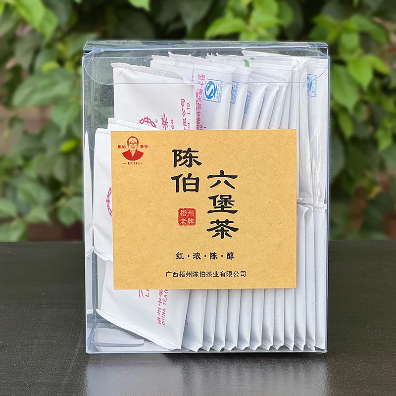 外贸出口2008年袋泡茶25小包分装 携带方便特产黑茶广西六堡茶