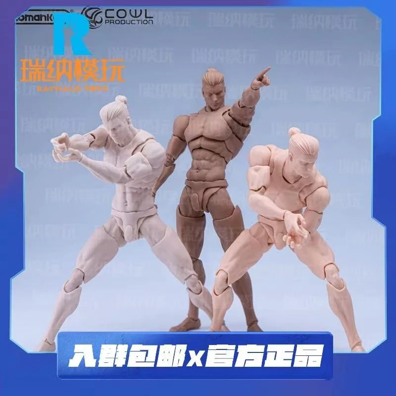 现货 Romankey X COWL  1/12 超可动 男素体 兵人 再版 人偶 手办