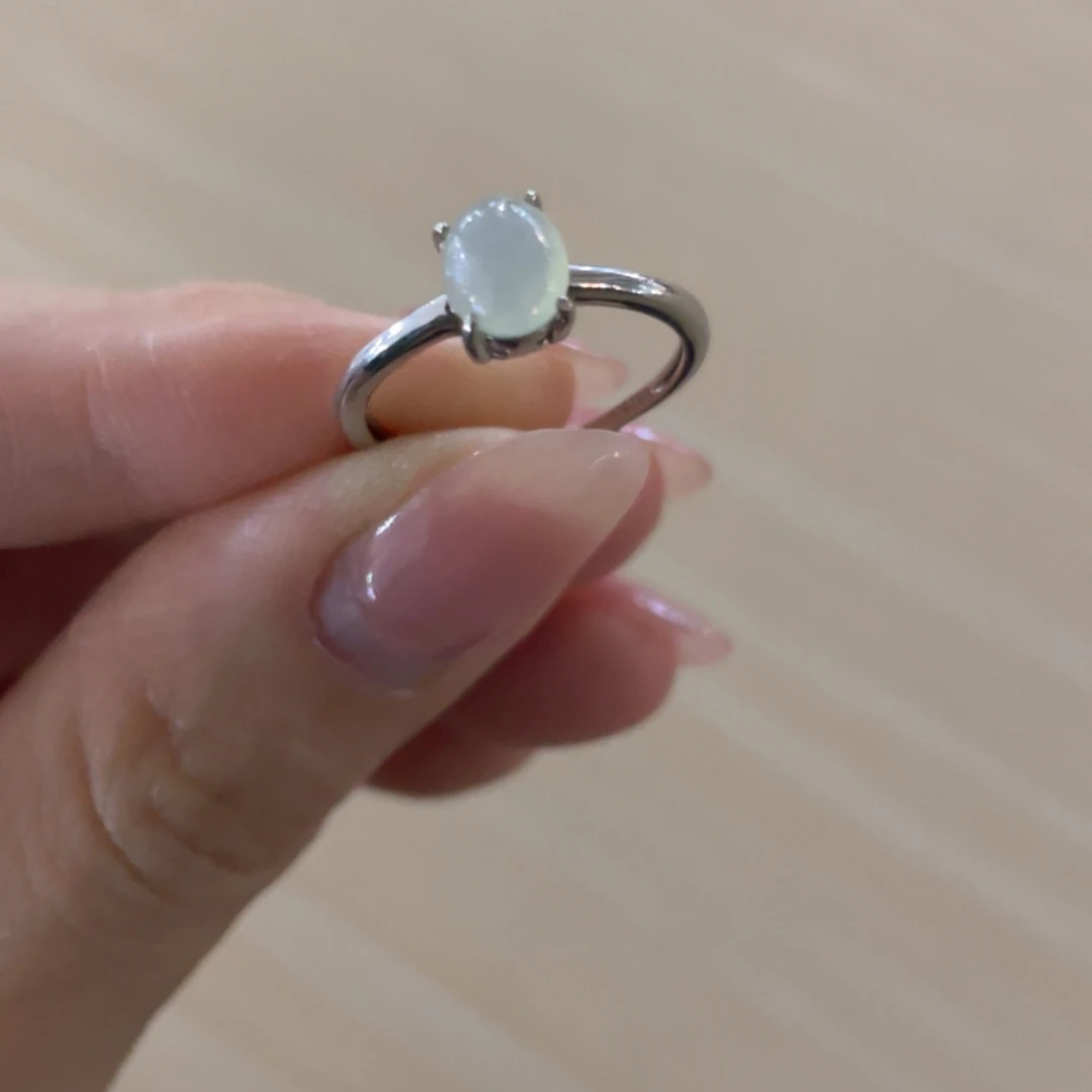 【闪购商品】定制翡翠银S925镶嵌