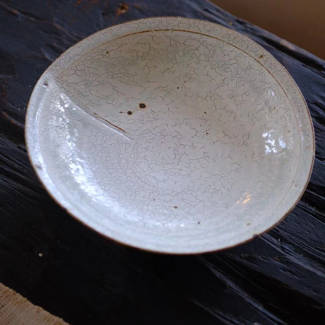 小喜宅 落苏莲叶盘（19x21cm主播手里颜色为准）