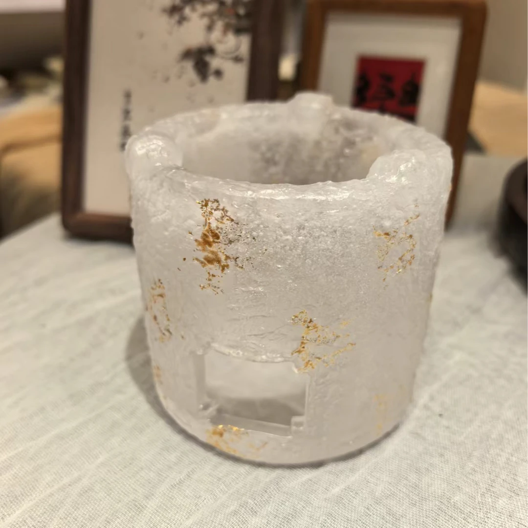 小喜宅 琉璃描金高温茶炉