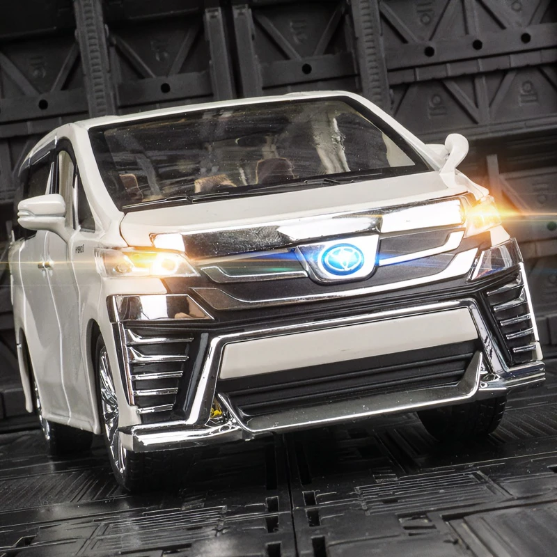 车致CZ24262仿真威耳法SU合金商务车模型儿童节汽车摆件儿童玩具