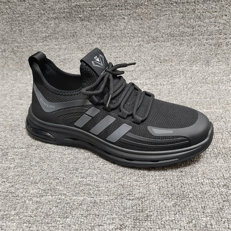 秋季新款潮2024新款男士莱卡布防臭透气休闲鞋时尚休闲百搭男鞋子