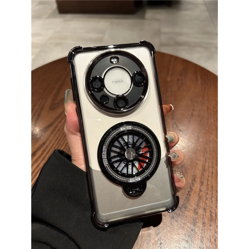 Pura70华为mate60pro+解压神器陀螺支架手机壳40/50pro磁吸情侣女