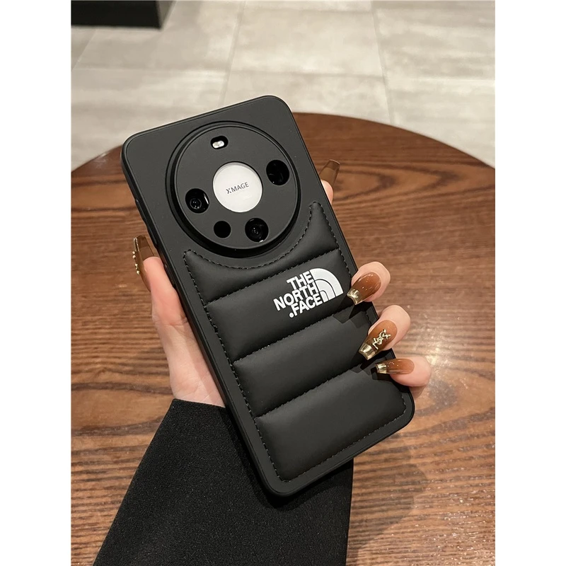 华为mate60pro手机壳新款mate40pro北面羽绒服mate50创意个性情侣