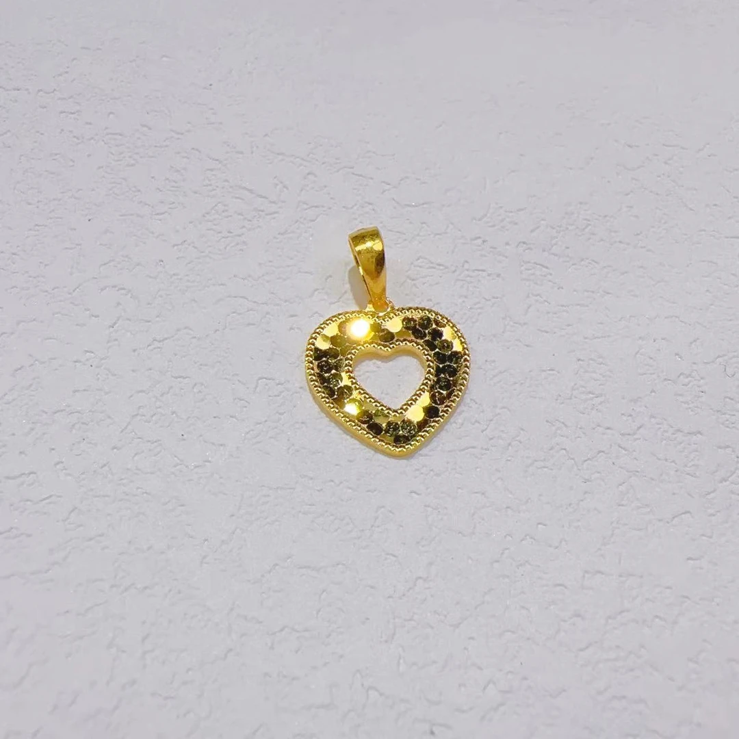 足金999吊坠 时尚百搭精致挂坠