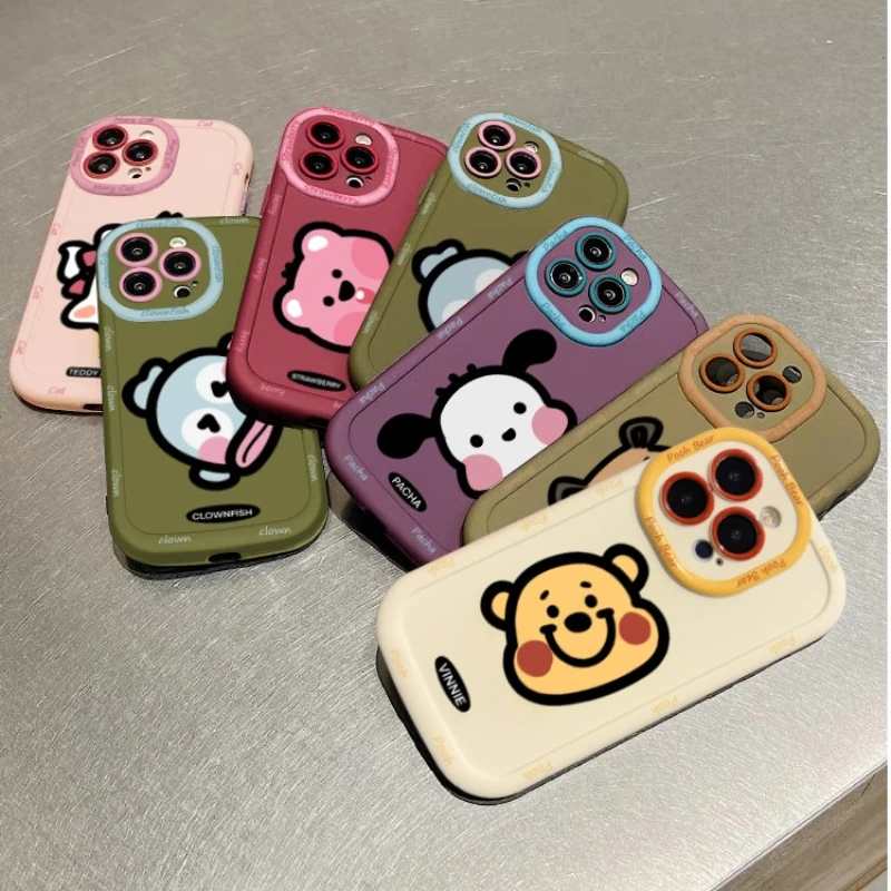 趣味卡通头像泡芙壳苹果15手机壳iphone13/14promax防摔12/11新款