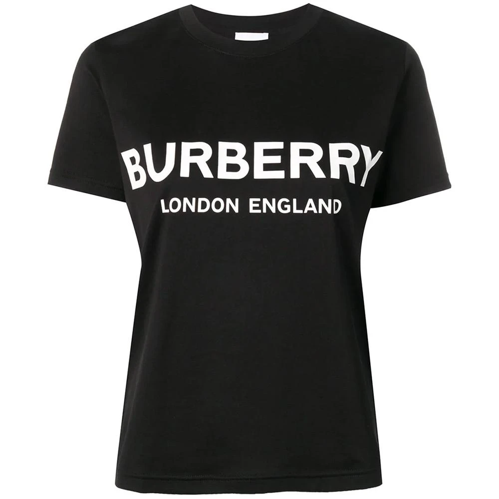 BURBERRY/博柏利夏季新款女士宽松时尚休闲棉质短袖T恤衫8011651
