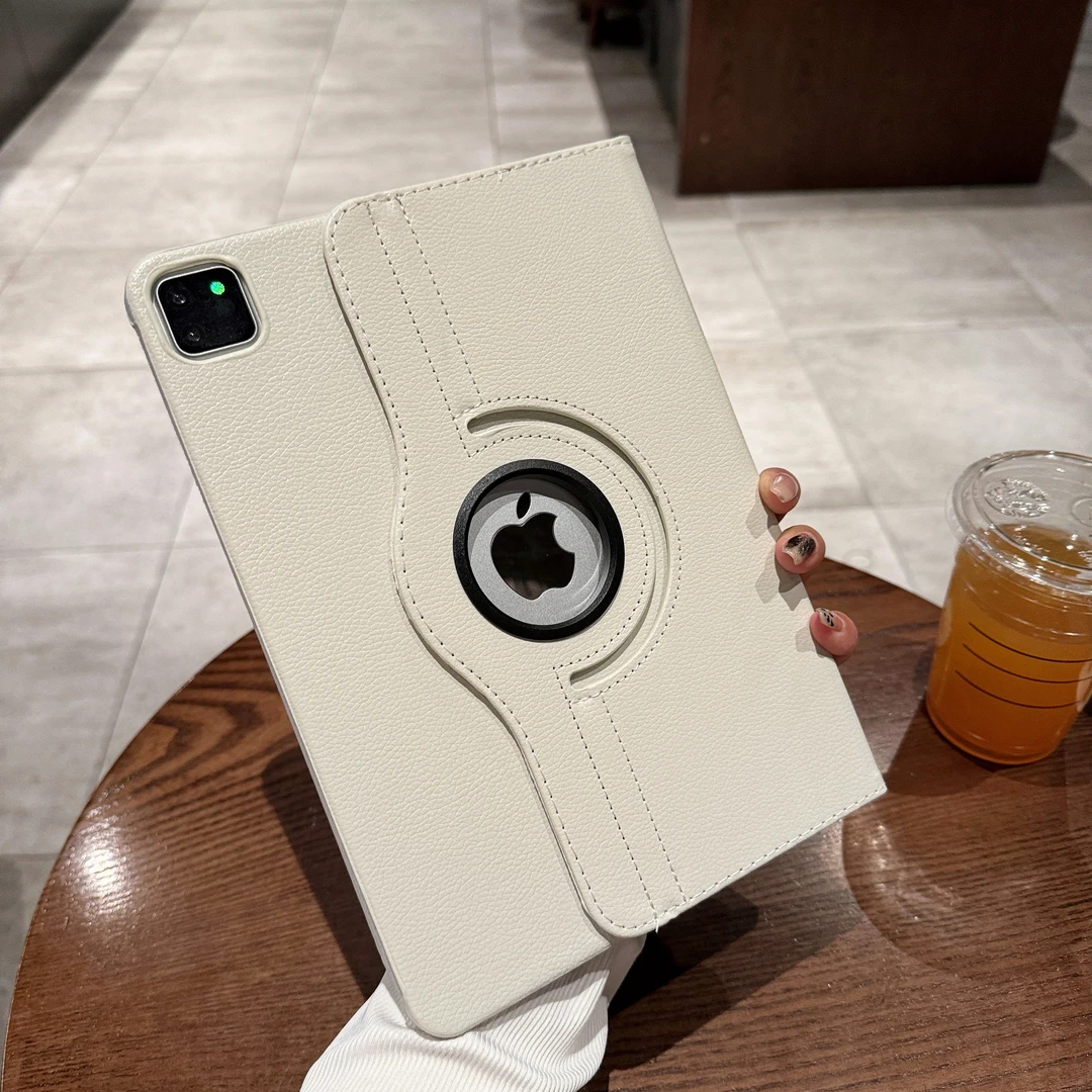 适用iPad10代保护套pro11/iPad10.2/9.7防摔360旋转皮套iPad9