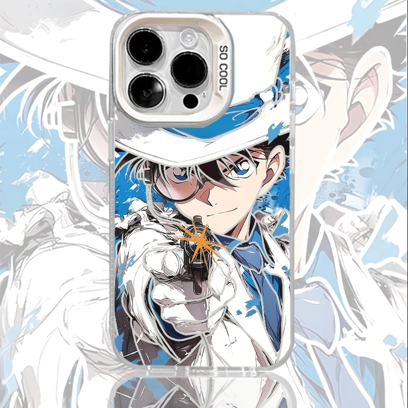 彩银怪盗基德适用苹果16promax华为小米荣耀安卓动漫手机壳MF