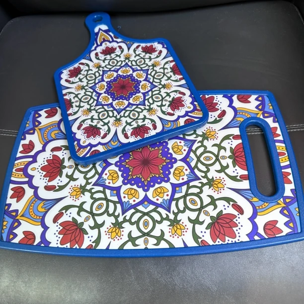 新疆民族包邮双面菜板抗菌防霉高档家用砧板切菜板tahta颜色随机