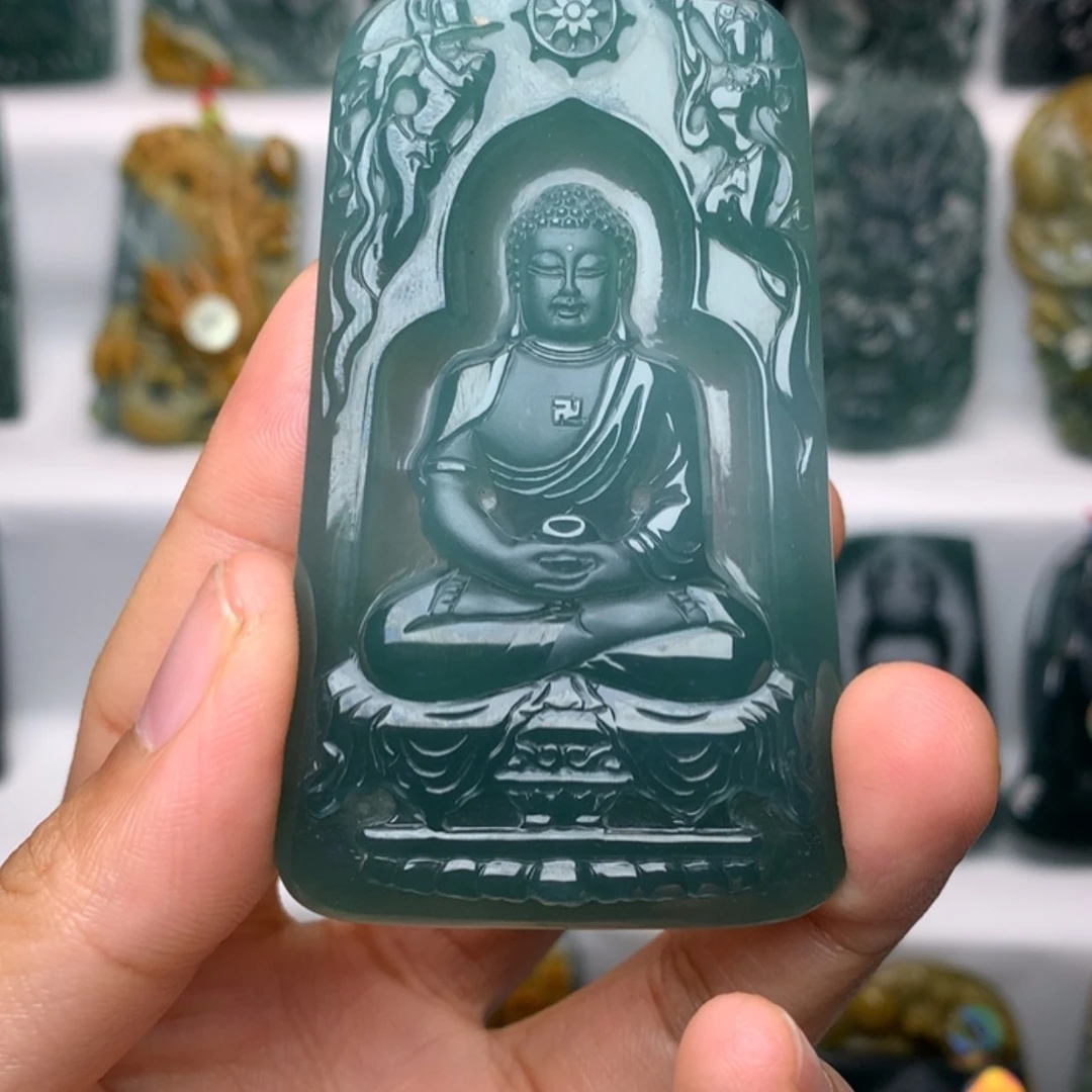 【闪购商品】翡翠吊坠(不含链)未镶嵌静*