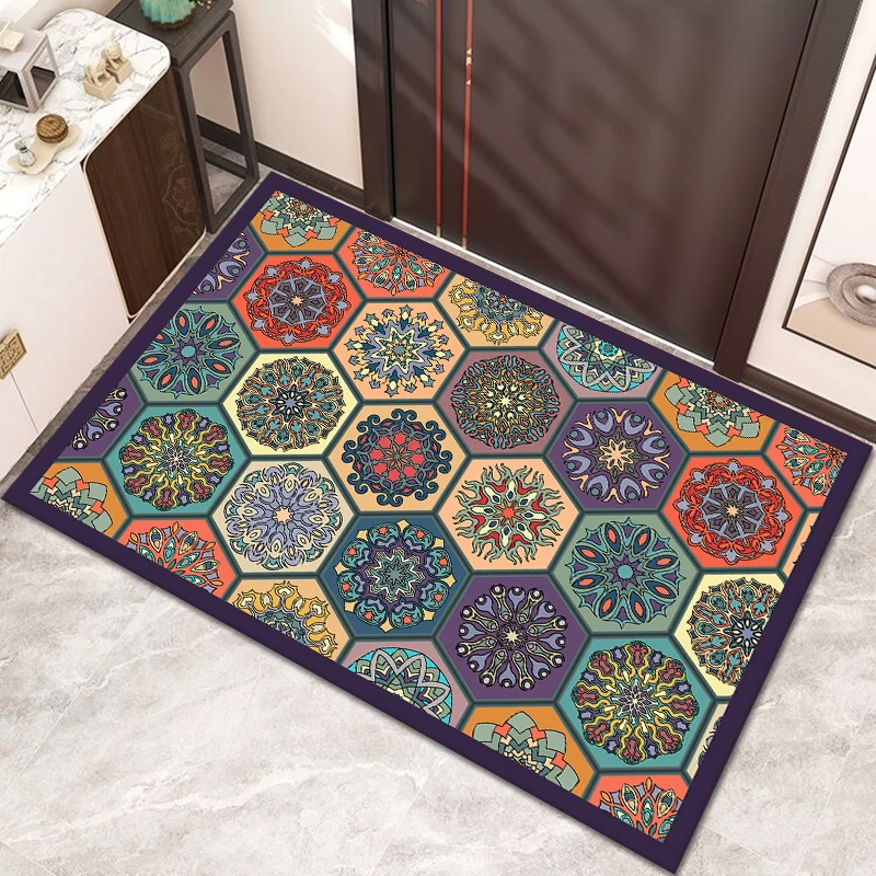 家用硅藻泥入户门地垫卫生间厕所浴室吸水垫速干吸水防滑垫脚垫