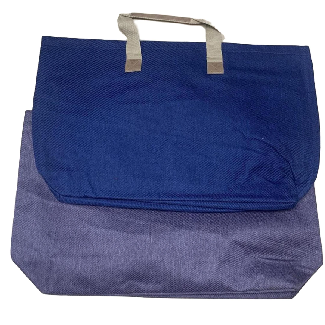 077高品质大容量牛津纺帆布收纳袋被子防尘袋拉链内衬时尚大气