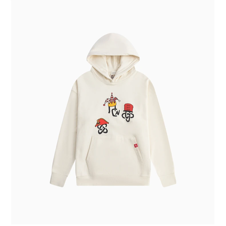 Charlie LucianoX 胡桃夹子联名帽子印花连帽帽衫潮牌设计感卫衣