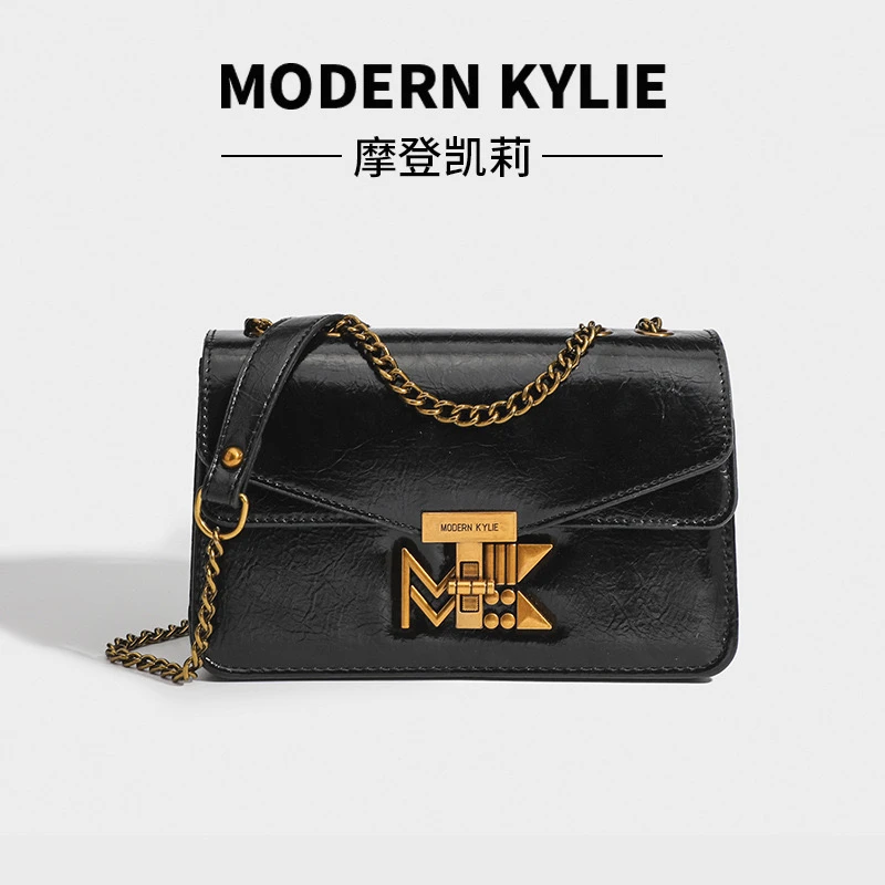 包包女小方包2024高级感腋下链条包轻奢小众时尚单肩斜跨复古小包