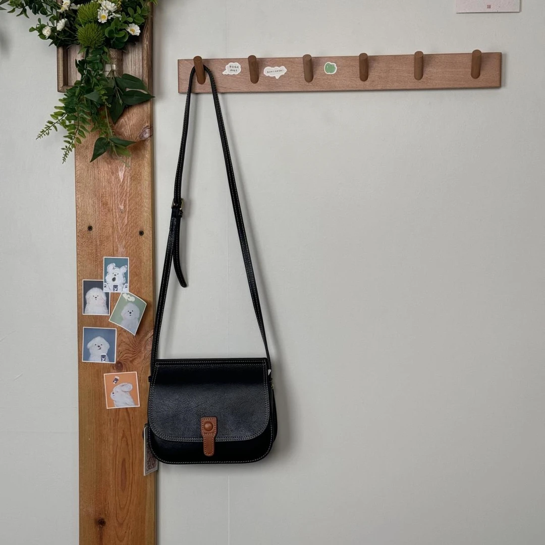 木木の手工包N1N01黑色 雅丹