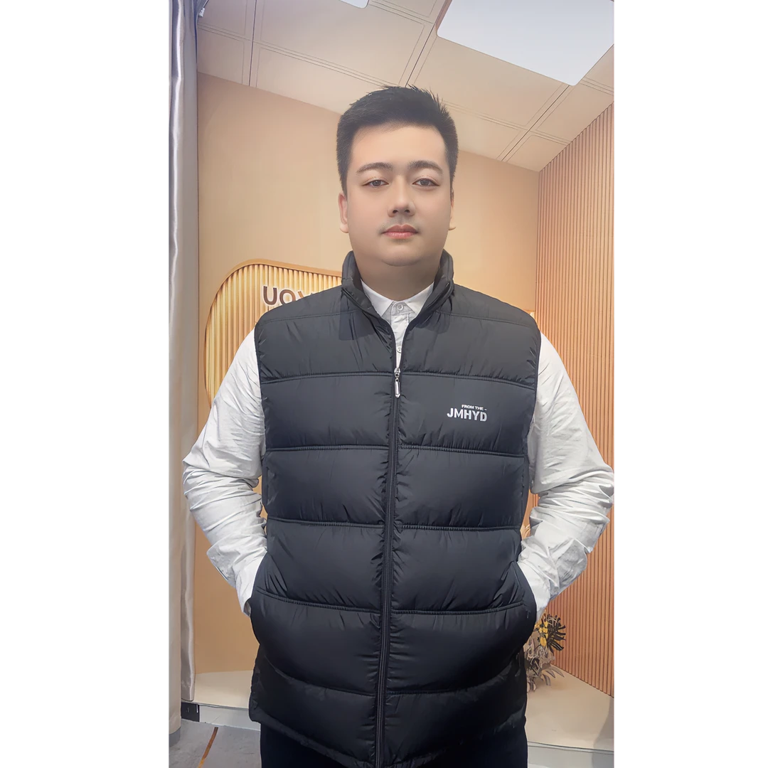 男士棉服马甲立领坎肩背心保暖秋冬季加厚男款外套休闲时尚户外