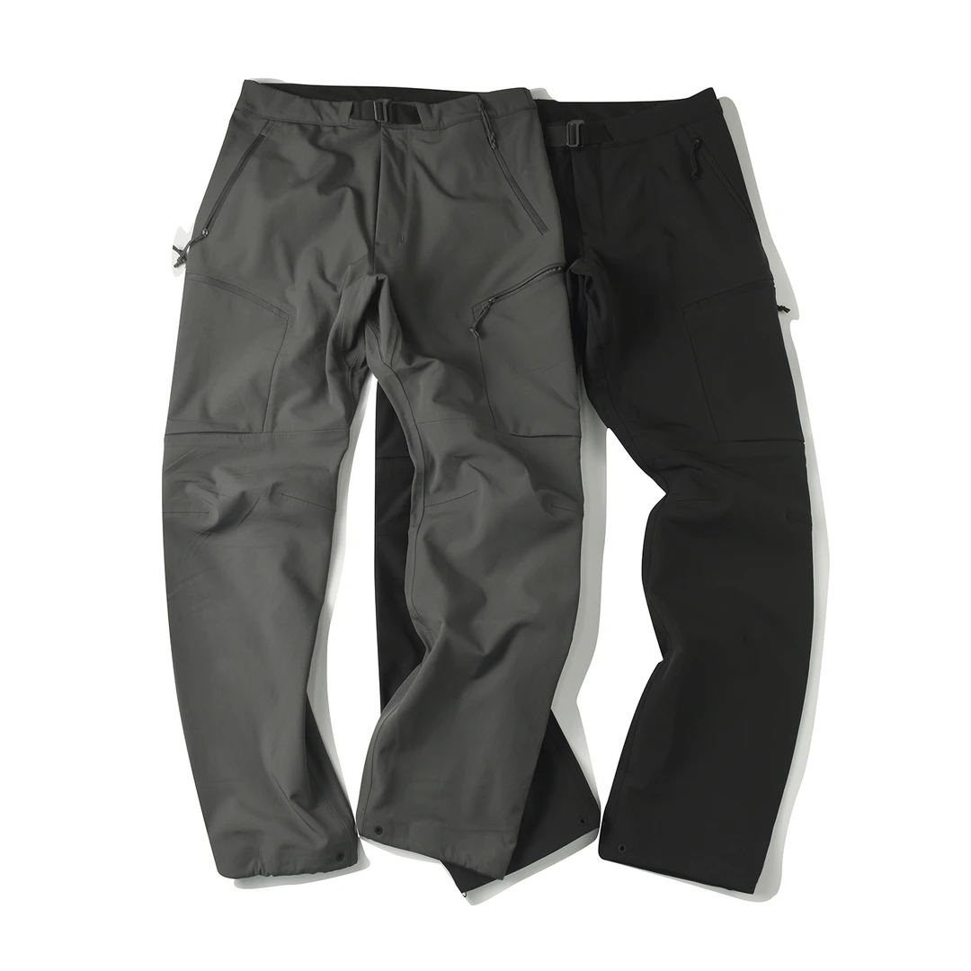 {高端户外}108 越野登山徒步防风防泼水加绒直筒冲锋裤