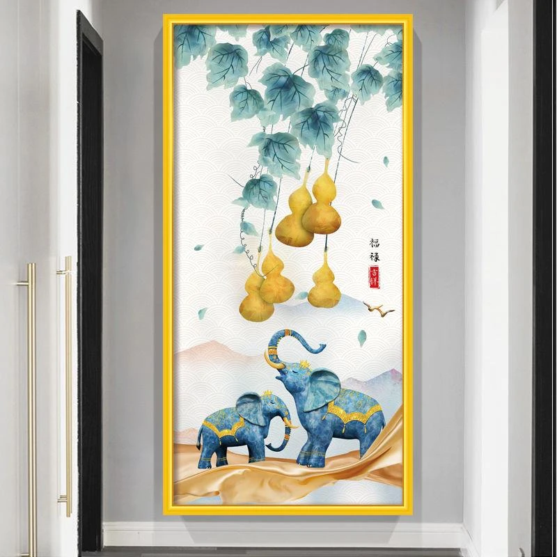 【大格】正品蒙娜丽莎十字绣 福禄吉祥  简约 手工绣 吉祥