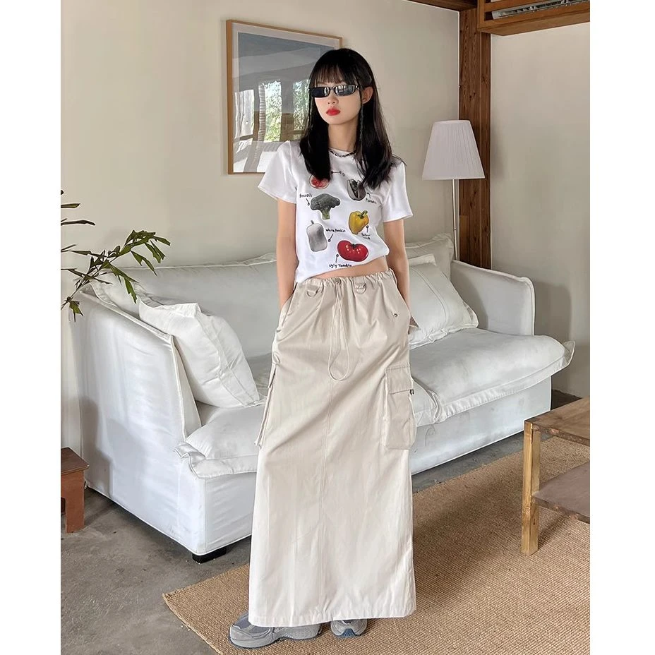 （清货）  bella风休闲工装半身裙6580