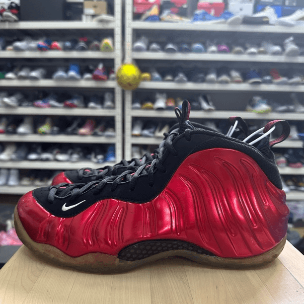44码/喷泡红色/D313/篮球鞋/95新有盒/314996-610(2017)/7
