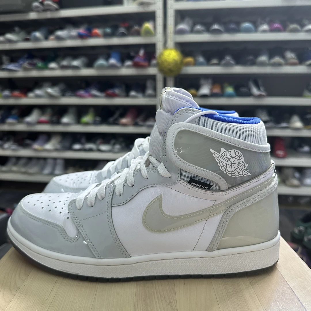 44码/Jordan Air Jordan 1蓝白/D329/休闲鞋99新无盒CK6637-104/7