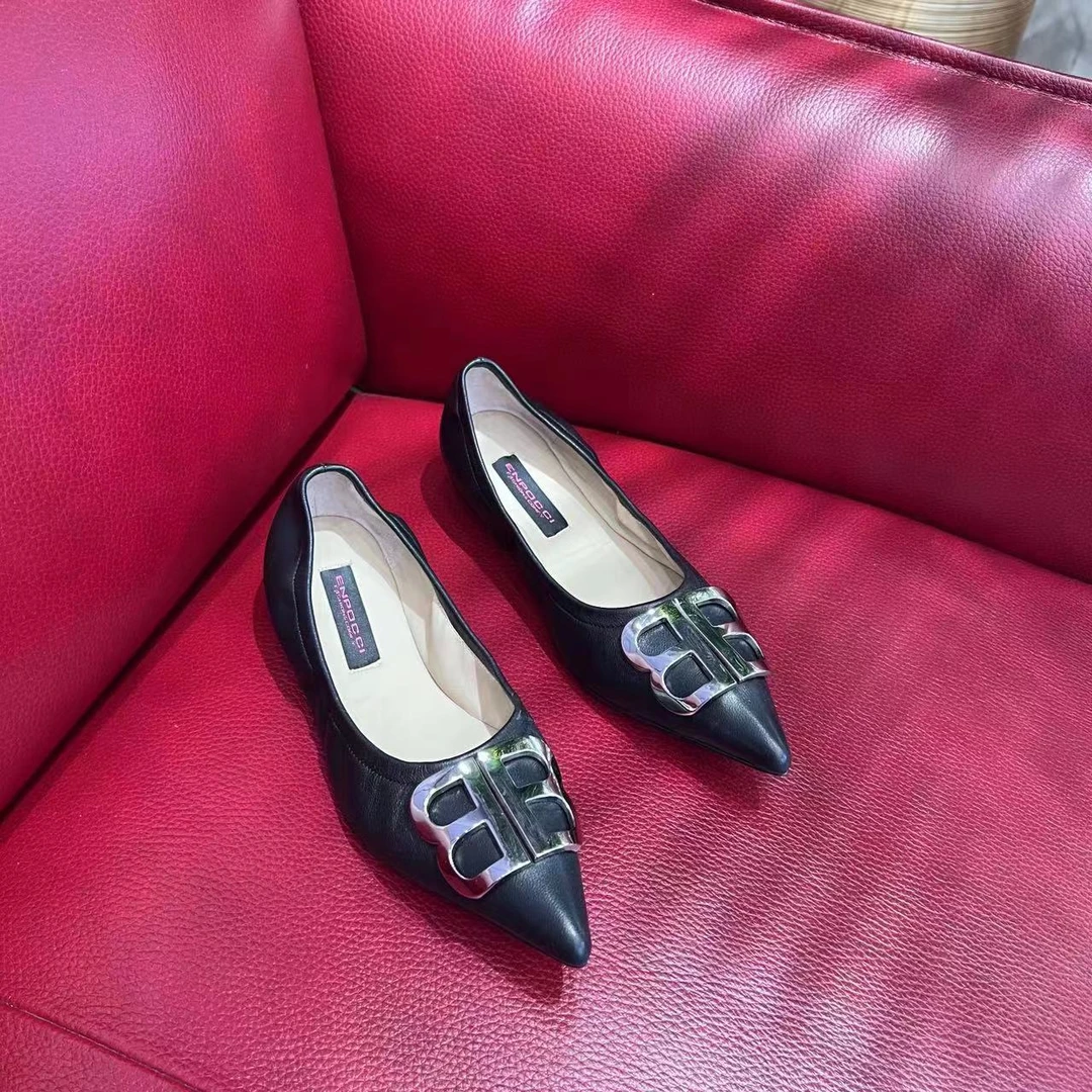 【口袋鞋】平底女士尖头套包开车单鞋S26A506839