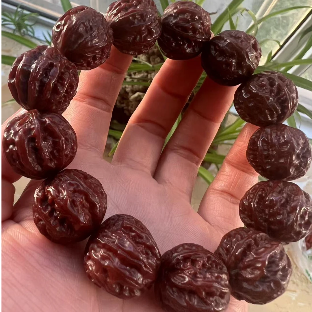 【手串】秦岭野生文玩核桃精选配对