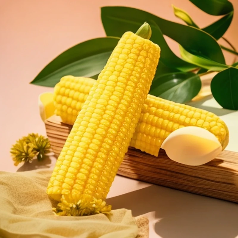 东北黑土地甜糯[富硒]黄糯玉米（280g）铝膜真空包装8根装