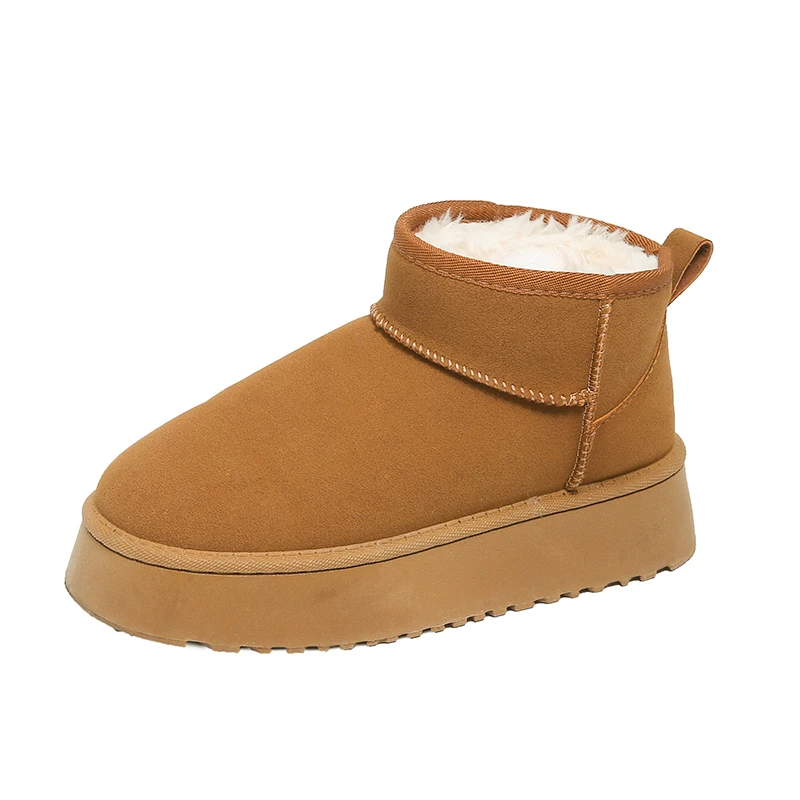 AVINI/艾微妮三防面料冬季保暖防寒女士雪地棉靴KY