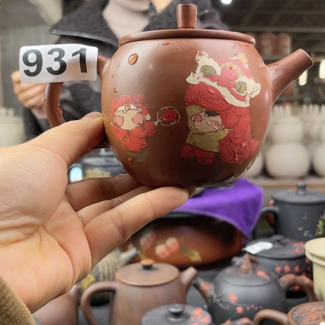 【闪购商品】陶瓷罐931壶手工痕迹