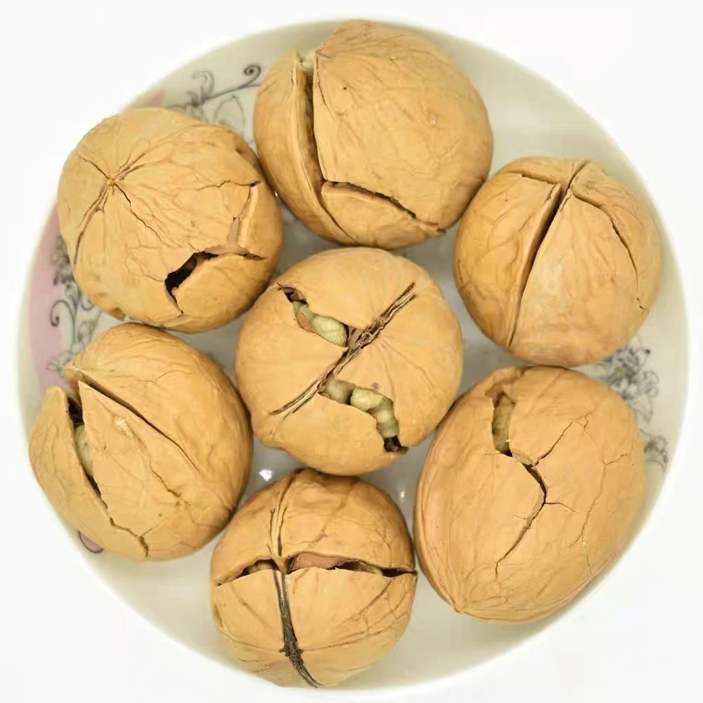 草本味薄皮核桃奶香味开口肉厚新疆烤核桃