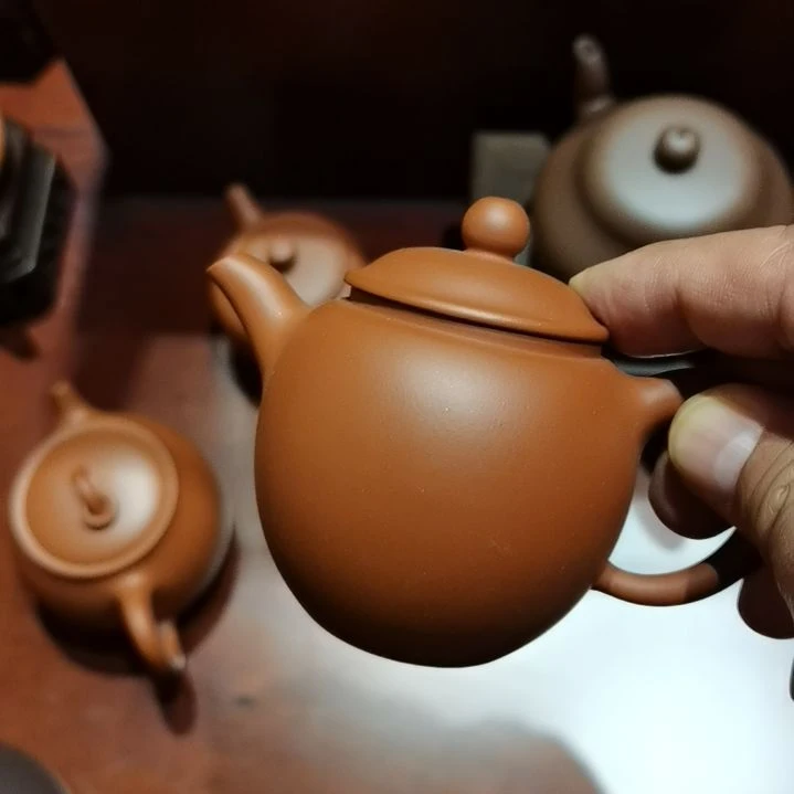 紫砂茶杯高梨壶一厂老料